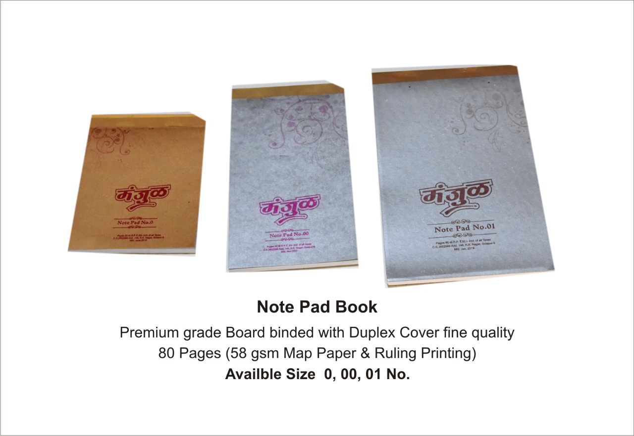 Note Pad Book