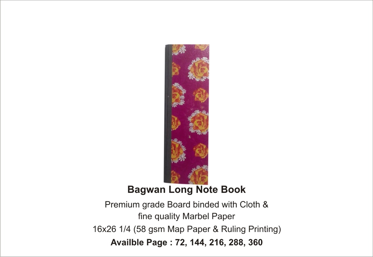 Bagwan Long Note Book